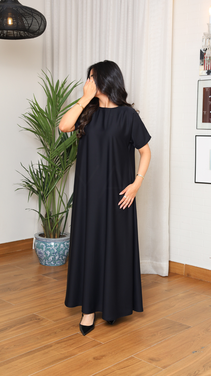 Sleeved Slip Dress
