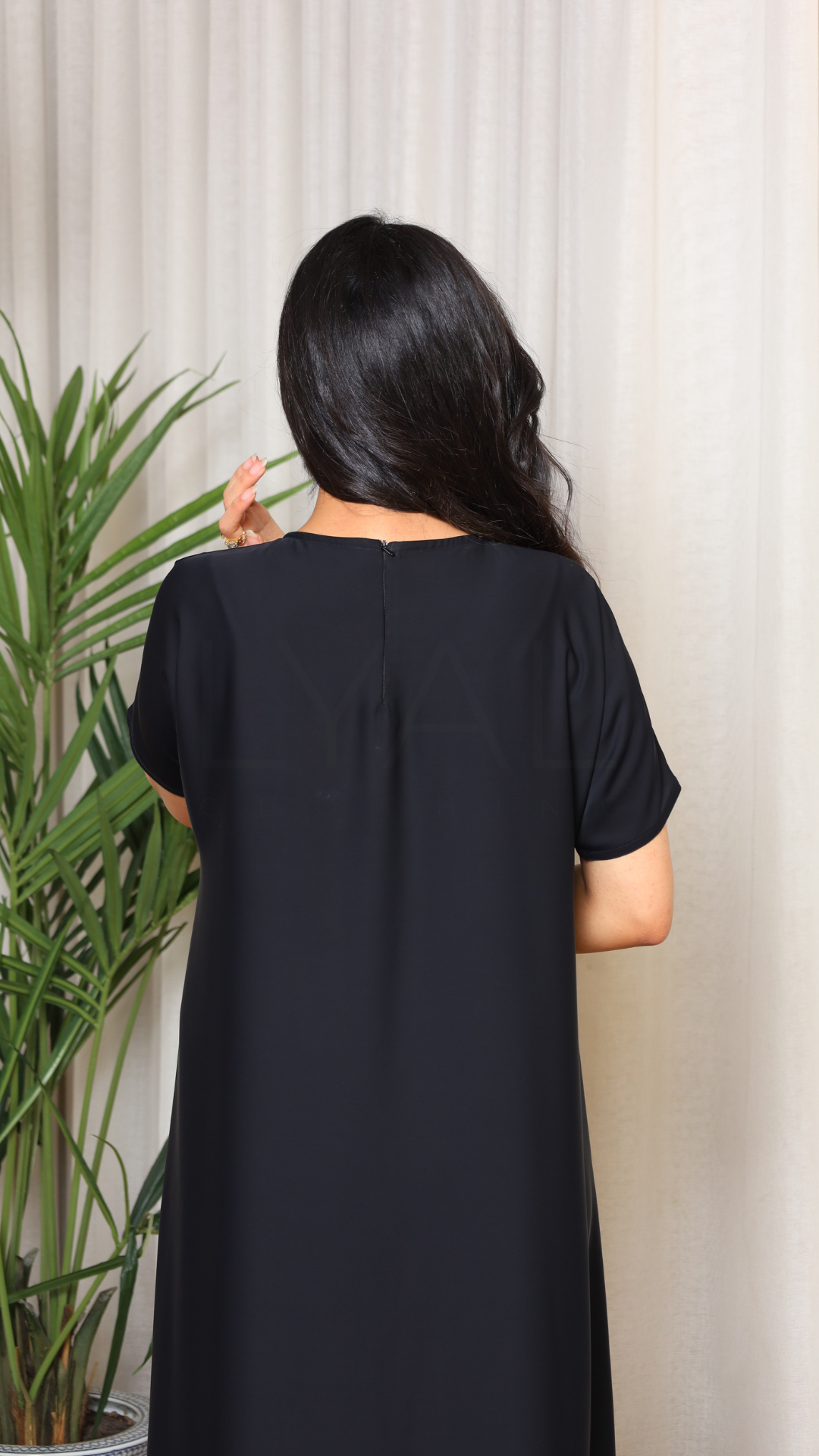 Sleeved Slip Dress